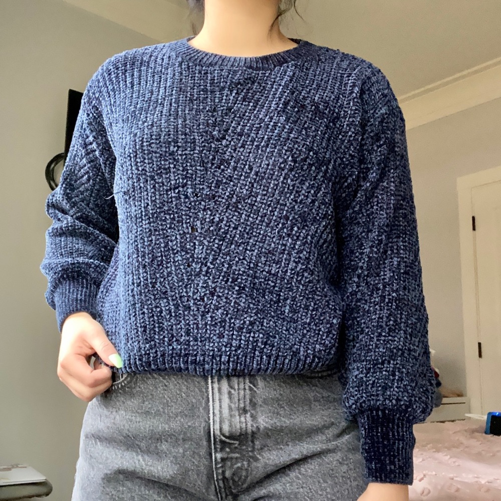 Navy Soft Sweater